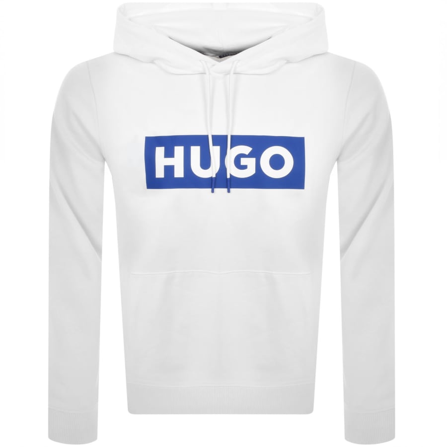 Hugo white sweatshirt clearance